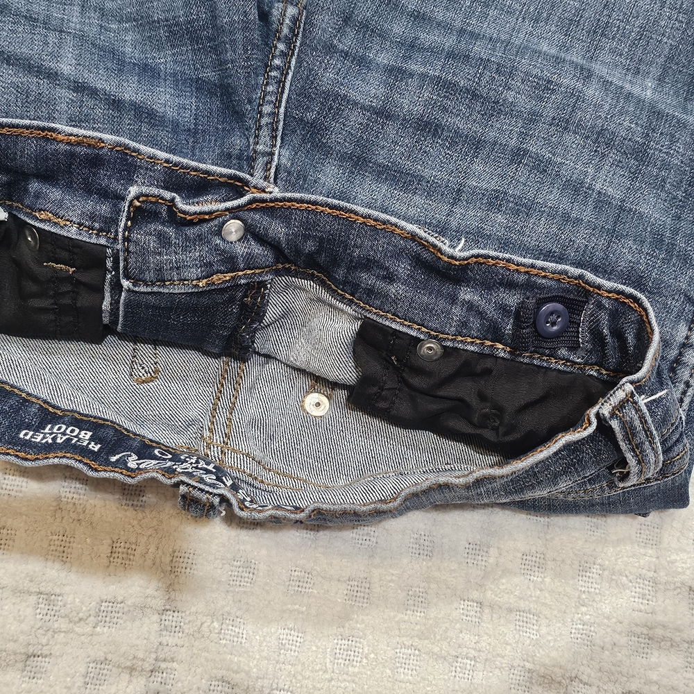 Wrangler Kids Dark Blue Jeans - Picture 3 of 7
